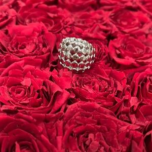 Iia Sophia silver honey comb ring - 8